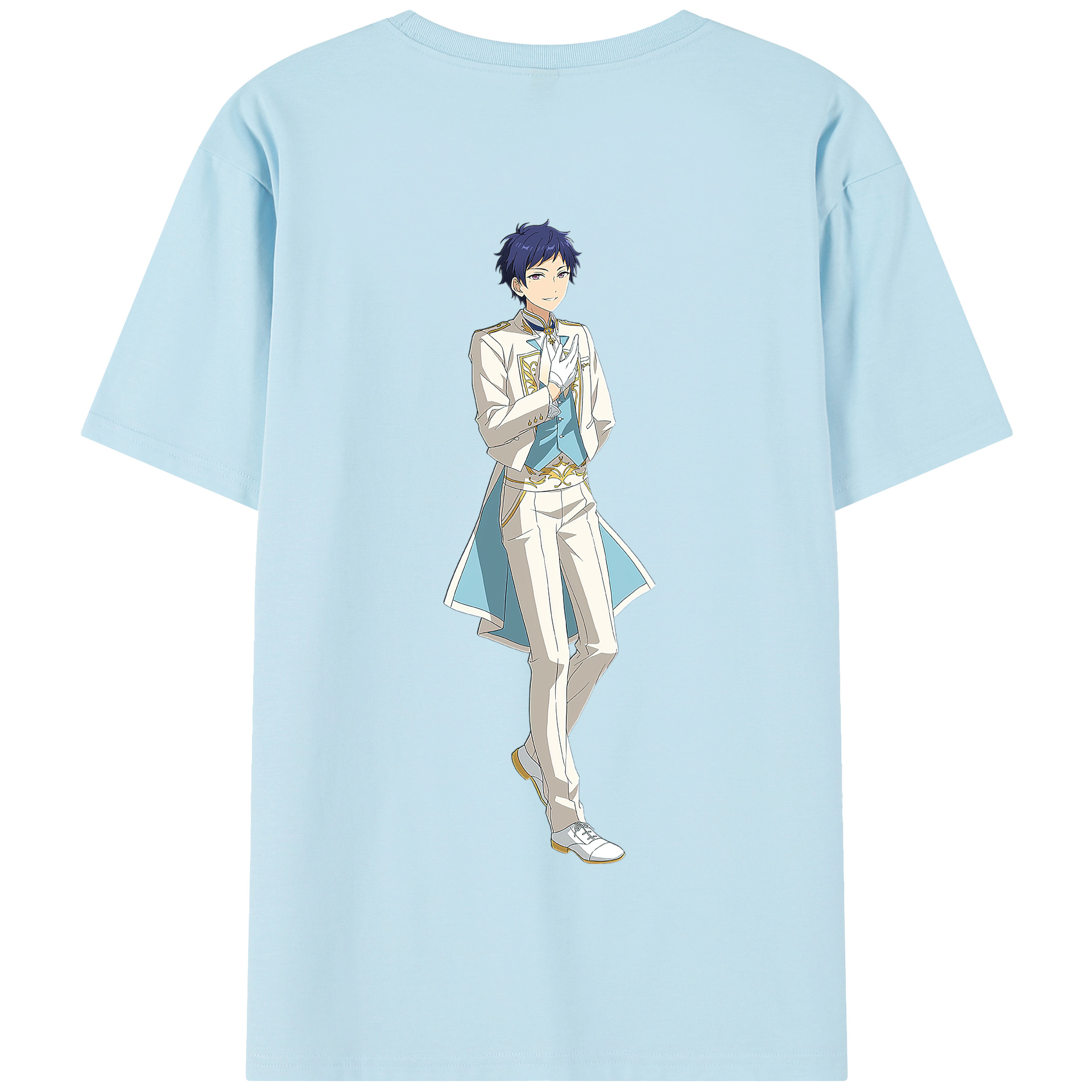 （画像用） あんさんぶるスターズ! Ensemble Stars 綿100％半袖Tシャツ（背面プリント）